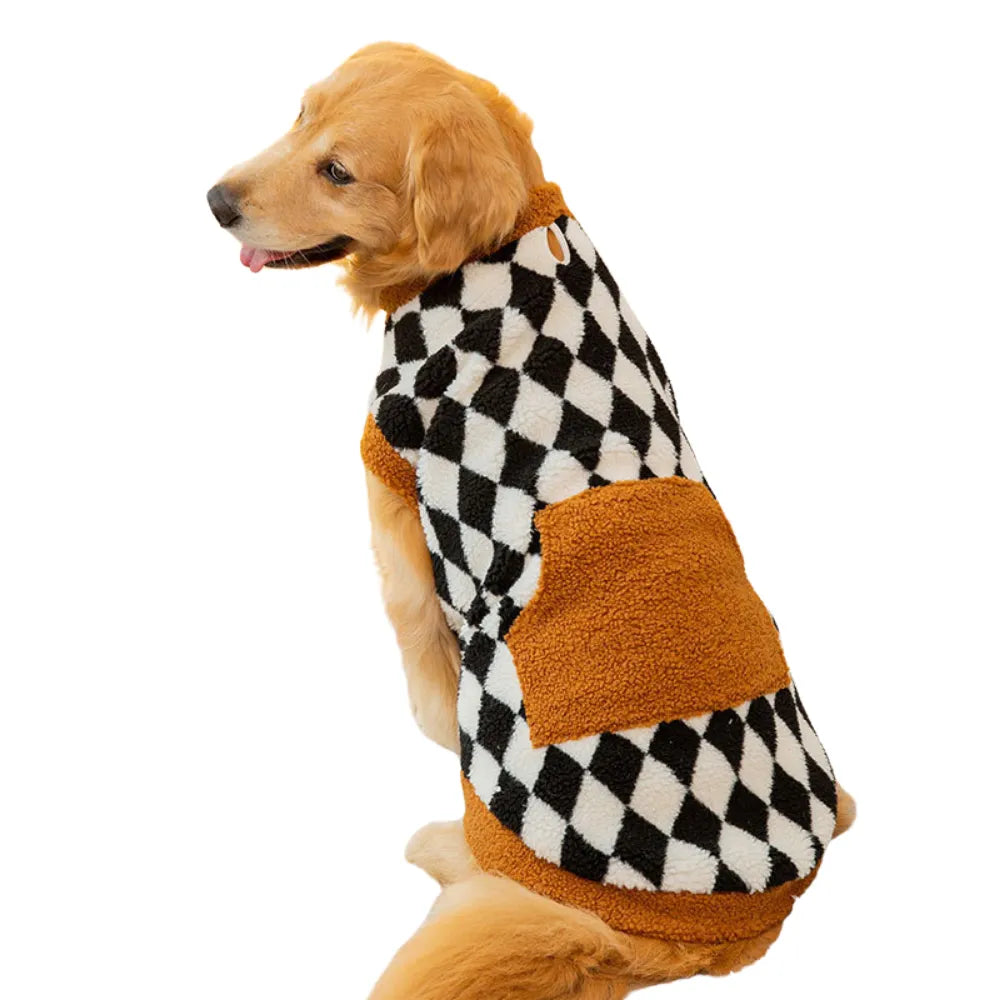 Dog Warm Fashionable Winter Pet Sherpa Fleece Vest