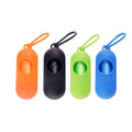 Dog Poop Bag Holder with 1 roll Waster bag (Pack of 4)